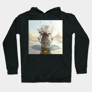 Flower and Crystal Lake Hoodie